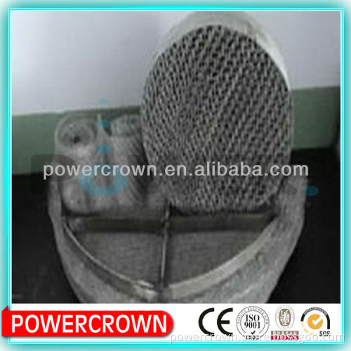 Metal mist demister for filtration